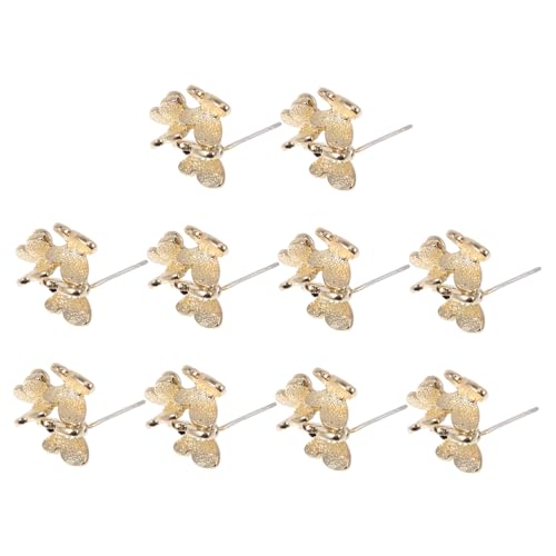10 Stück Schmetterlings Ohrringe Legierung Diy Ohrstecker für Leichte Ohrschmuck Zubehör für Bastelprojekte für Partys und Besondere Anlässe 10 Stück Schmetterlings Ohrringe Legierung Diy Ohrstecker für Leichte Ohrschmuck Zubehör für Bastelprojekte für Partys und Besondere Anlässe von OSALADI