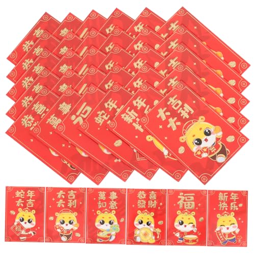 10 Stück rote Umschlagtasche Mond- Bargeldumschläge Rote Tasche ausgefallene Umschläge für Geldumschlag neujahr hong bao Geldhalter für Bargeld Papier 10 Stück rote Umschlagtasche Mond- Bargeldumschläge Rote Tasche ausgefallene Umschläge für Geldumschlag neujahr hong bao Geldhalter für Bargeld Papier von OSALADI