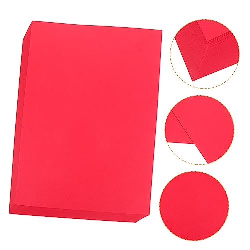 100 Blatt Farbiges Bastelpapier Diy Origami Papier für Druck und Bastelprojekte Vielseitig Einsetzbar bei Geburtstagen und Festivals von OSALADI