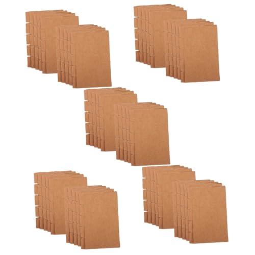 100 Sätze Indextrennblätter aus Kraftpapier mit Beschreibbaren Tabs für Binder Praktische Büroartikel zur Dokumentenorganisation 100 Sätze Indextrennblätter aus Kraftpapier mit Beschreibbaren Tabs für Binder Praktische Büroartikel zur Dokumentenorganisation von OSALADI
