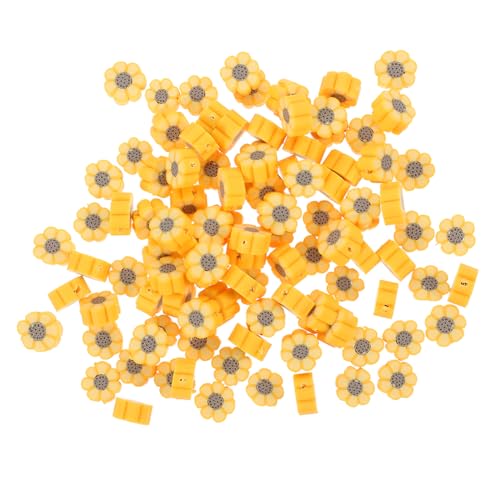 100 Stück Polymer Clay Perlen mit Bastelperlen für Schmuckdesign Diy Armbänder und Projekte 100 Stück Polymer Clay Perlen mit Bastelperlen für Schmuckdesign Diy Armbänder und Projekte von OSALADI