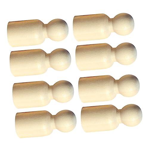 10Stücke Teiliges DIY Holzfiguren für Unfertige Hölzerne Peg Puppen zum Bemalen und Basteln Desktop Ornamente für Projekte und Fantasievolles von OSALADI