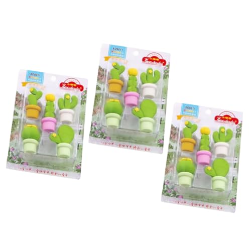 15Stücke Kaktus Radiergummi Niedlicher Sicherer Radiergummi für Zeichnungen Perfektes für Farblich Gemischt für Schule und Büro 15Stücke Kaktus Radiergummi Niedlicher Sicherer Radiergummi für Zeichnungen Perfektes für Farblich Gemischt für Schule und Büro von OSALADI