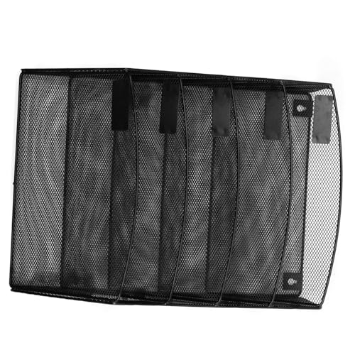 1Satz Wandmontierter Dokumenten Organizer Stufiger Aktenhalter für Büro Praktischer Aktenpapierständer mit Flexibler Positionierung und Einfacher Handhabung 1Satz Wandmontierter Dokumenten Organizer Stufiger Aktenhalter für Büro Praktischer Aktenpapierständer mit Flexibler Positionierung und Einfacher Handhabung von OSALADI