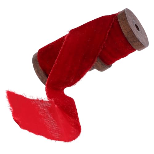 2 Rollen Vintage Geschenkband pro Polyester Fransiger Rand für Hochzeitseinladungen Geschenkverpackungen und Diy Dekorationen 2 Rollen Vintage Geschenkband pro Polyester Fransiger Rand für Hochzeitseinladungen Geschenkverpackungen und Diy Dekorationen von OSALADI