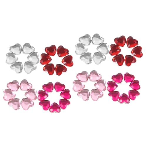 2 Sätze Diy Herzform Strasssteine Flache Acryl Dekoration Für Handyhüllen Bastelprojekte Und Schmuckdesign Und Hochwertige Kunststeine Für Anwendungen 400 Stück * 2 2 Sätze Diy Herzform Strasssteine Flache Acryl Dekoration Für Handyhüllen Bastelprojekte Und Schmuckdesign Und Hochwertige Kunststeine Für Anwendungen 400 Stück * 2 von OSALADI