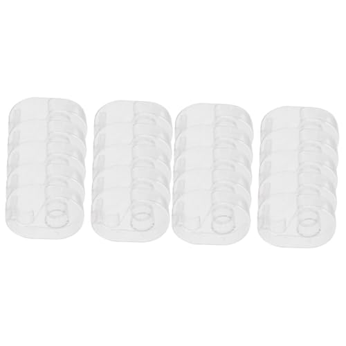 2 Sätze Klebeband Cutter Teilig Praktischer Abroller Für Büro Und Zuhause Transparenter Tape Dispenser Einfaches Ohne Scheren Für Diy Und Bastelprojekte 10 Stück * 2 von OSALADI