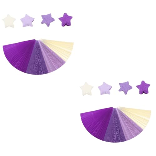 2 Sätze Origami Papier Für Diy Bastelprojekte Papierstreifen Zum Falten Von Sternen Für Karten Scrapbooking Und Kunsthandwerke 520 Stück * 2 2 Sätze Origami Papier Für Diy Bastelprojekte Papierstreifen Zum Falten Von Sternen Für Karten Scrapbooking Und Kunsthandwerke 520 Stück * 2 von OSALADI