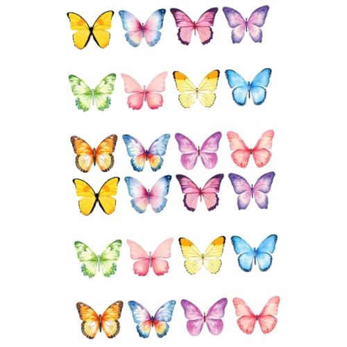 2 Sätze Selbstklebende Notizblöcke Schmetterlingsdesign Aquarell Haftnotizen Für Büro Und Zuhause Praktische Und Portable Memo Pads Erinnern An Termine Und Wichtige 12 Stücke * 2 2 Sätze Selbstklebende Notizblöcke Schmetterlingsdesign Aquarell Haftnotizen Für Büro Und Zuhause Praktische Und Portable Memo Pads Erinnern An Termine Und Wichtige 12 Stücke * 2 von OSALADI