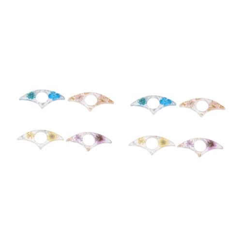 2 Sätze Transparenter Lese Ring Mit Trockenblumen Buchseitenhalter Daumenring Und Lesezubehör Für Buchliebhaber Für Lehrer Und Bibliophile 4 Stück * 2 von OSALADI