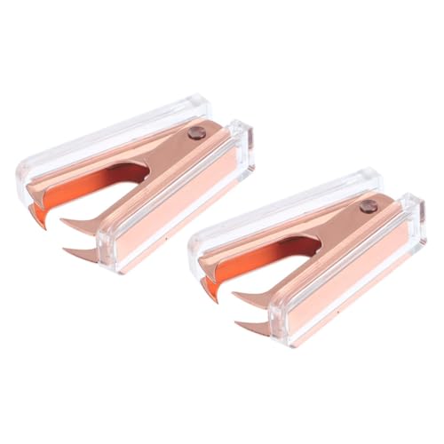 2 Stück Heftklammerentferner mit Marmor Muster Roségold Robustes und Effizientes Werkzeug Entfernen von Heftklammern für Büro und Zuhause Gefertigt 2 Stück Heftklammerentferner mit Marmor Muster Roségold Robustes und Effizientes Werkzeug Entfernen von Heftklammern für Büro und Zuhause Gefertigt von OSALADI