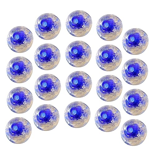 20 Stück Leuchtende Glasperlen Runde Spacer Perlen für Schmuck Diy Handwerk Armbänder und Leicht und Tragbar für Projekte 20 Stück Leuchtende Glasperlen Runde Spacer Perlen für Schmuck Diy Handwerk Armbänder und Leicht und Tragbar für Projekte von OSALADI