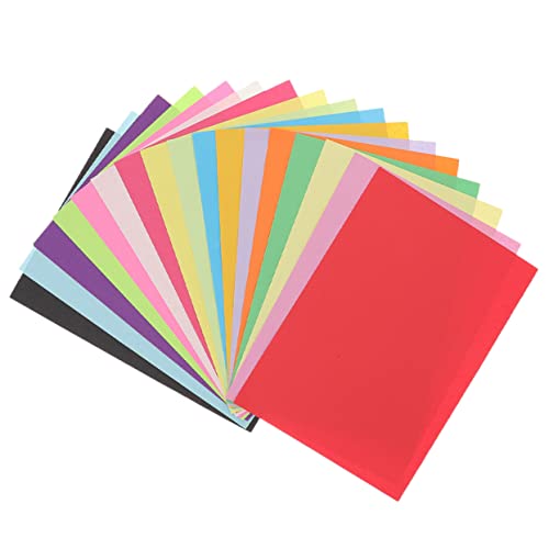 200 Blatt Origami Papier Doppelseitiges Bastelpapier Farben für Diy Projekte Hochzeiten und Handarbeiten von OSALADI