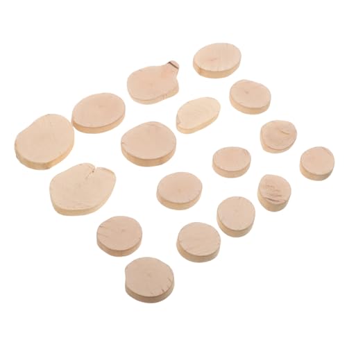 200G Natürliche Holzstücke für DIY Projekte Unvollendete Holzscheiben für Basteln Heimdekoration und Schulprojekte Rustikales Bastelmaterial für Ideen 200G Natürliche Holzstücke für DIY Projekte Unvollendete Holzscheiben für Basteln Heimdekoration und Schulprojekte Rustikales Bastelmaterial für Ideen von OSALADI