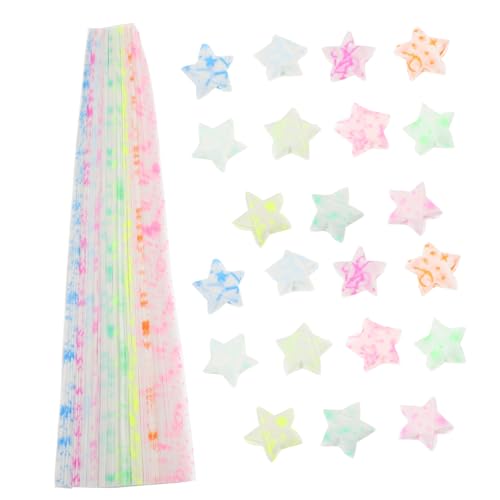 210 Stück Leuchtende Origami Papierstreifen für Diy Bastelprojekte Faltpapier Farben für Kreativität und Handwerk für Zuhause und Schule 210 Stück Leuchtende Origami Papierstreifen für Diy Bastelprojekte Faltpapier Farben für Kreativität und Handwerk für Zuhause und Schule von OSALADI