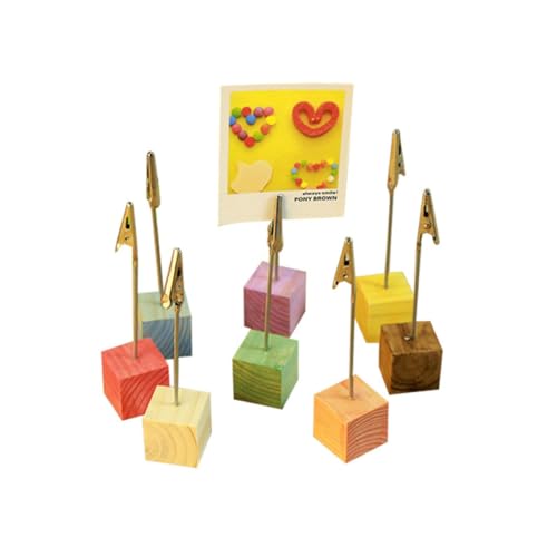 24 Stück Teiliges Holz Notizklammern mit Bunten Tischhaltern für Fotos Nachrichten und Karten Kreative Memo Clip Halter aus Holz Grün Blau Violett Orange Rot 24 Stück Teiliges Holz Notizklammern mit Bunten Tischhaltern für Fotos Nachrichten und Karten Kreative Memo Clip Halter aus Holz Grün Blau Violett Orange Rot von OSALADI
