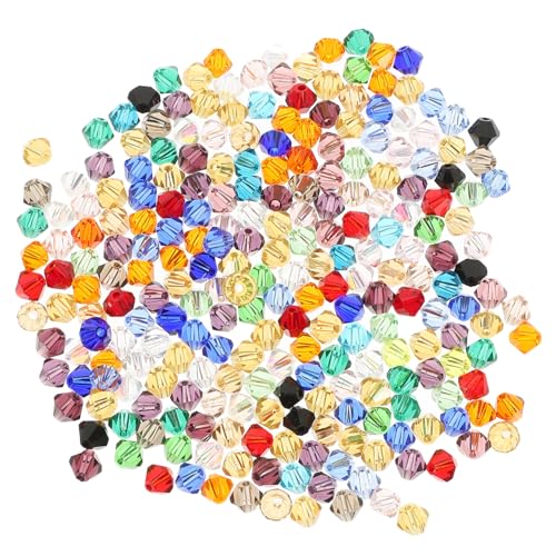280 Stück Facettierte Glasperlen für Bastelarbeiten Diy Perlen für Armbänder Schmuckherstellung und Projekte Gemischte Farben von OSALADI