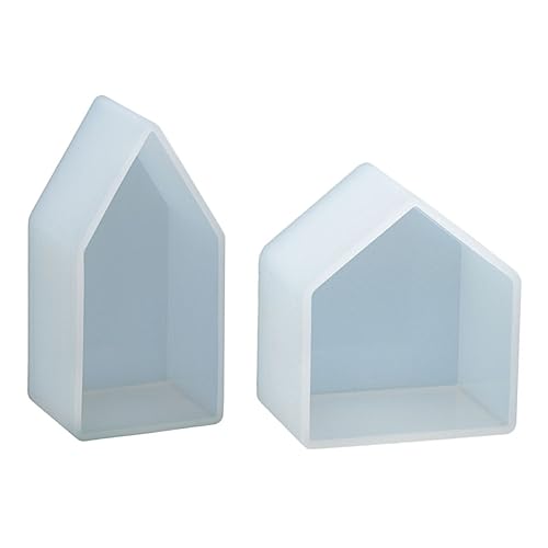 2Stücke DIY Silikonformen für Epoxidharz Silikon Gießformen Design für Einzigartige Kunstwerke Teiliges für Resin Projekte Kleiner und Großer von OSALADI
