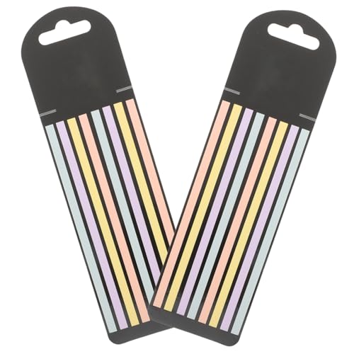 2Taschen Pet Transparente Lese Registerkarten Selbstklebende Sticky Tabs für Notizbücher und Bürobedarf für Leseschwierigkeiten 2Taschen Pet Transparente Lese Registerkarten Selbstklebende Sticky Tabs für Notizbücher und Bürobedarf für Leseschwierigkeiten von OSALADI