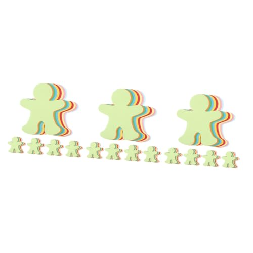 3 Sätze Bastelset Für Farbige Papierausschnitte Für Diy Dekorationen Wandgestaltungen Für Scrapbooking Und Klassenzimmer 45 Stück * 3 von OSALADI