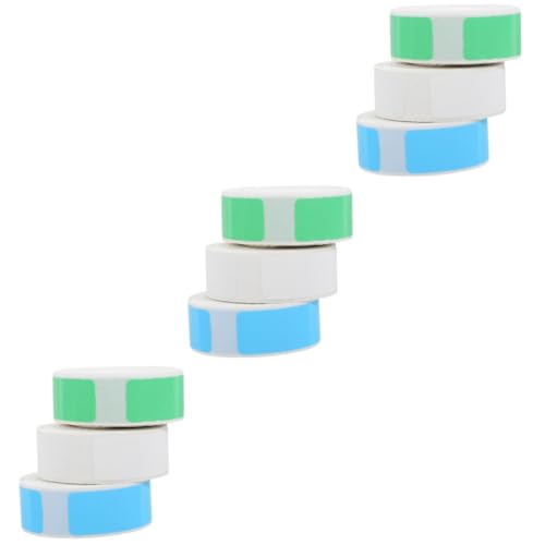 3 Sätze Selbstklebende Thermoetiketten Für Drucker Pro Für Etikettierung Organisation 3 Rollen * 3 von OSALADI