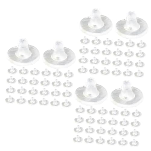 3 Sätze Silikon Ohrstecker Rückseiten Rutschfeste Ohrhaken Für Sicheren Halt Für Diy Schmuck Langlebige Und Farbechte Ohrstecker Zubehör 50 Stück * 3 3 Sätze Silikon Ohrstecker Rückseiten Rutschfeste Ohrhaken Für Sicheren Halt Für Diy Schmuck Langlebige Und Farbechte Ohrstecker Zubehör 50 Stück * 3 von OSALADI