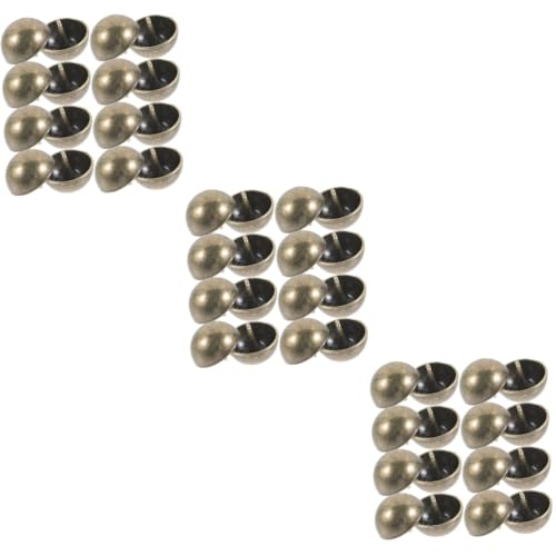 3 Sätze Vintage Metallknöpfe Für Jeans Und Anzüge Glänzende Handnähknöpfe Antikem Diy Nähprojekte Und Ersatzknöpfe Für Kleidung 50 Stück * 3 von OSALADI
