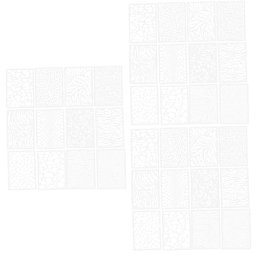3 Sätze Wandmalerei Schablonen Mit Leopardenmuster Wiederverwendbare Diy Malvorlagen Für Dekoration Und Handwerk Schablonen Für Kunstprojekte 12 Stück * 3 von OSALADI
