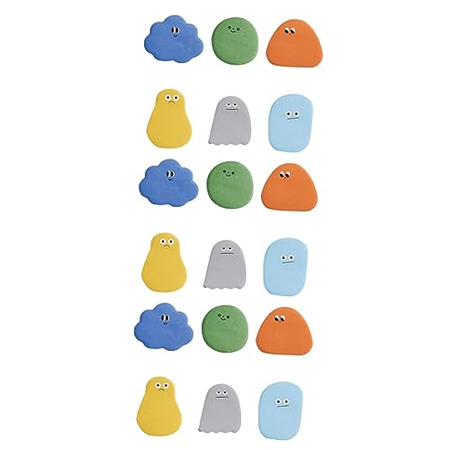 3 Stück Kawaii Haftnotizen Selbstklebende Cartoon Erinnerungsstickers für Schule Büro und Zuhause Praktische und Farbenfrohe Notizzettel für Kreative Organisation von OSALADI