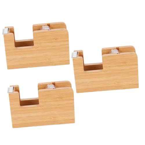 3 Stück Klebebandspender mit Integriertem Cutter Praktischer Abroller für Zuhause und Büro für Klebeband Design Einfach zu Bedienen 3 Stück Klebebandspender mit Integriertem Cutter Praktischer Abroller für Zuhause und Büro für Klebeband Design Einfach zu Bedienen von OSALADI