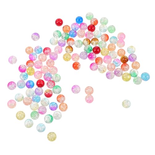 300 Stück Glasperlen für Schmuckherstellung Crackle Beads für Armbänder und Diy Projekte für Bastelideen und Schmuckdesigns von OSALADI