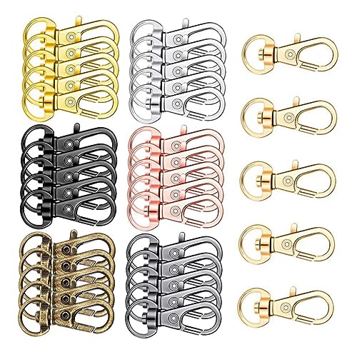 35Stücke Schlüsselketten Clips Robuste Lanyard Snap Hooks Zinklegierung für Schlüssel Handwerk und DIY für Taschen Rucksäcke und Hundehalsbänder 35Stücke Schlüsselketten Clips Robuste Lanyard Snap Hooks Zinklegierung für Schlüssel Handwerk und DIY für Taschen Rucksäcke und Hundehalsbänder von OSALADI