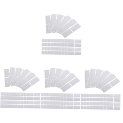 4 Sätze Scratch Off Karten Diy Rubbelkarten Für Preise Selbstklebende Sticker Für Spiele Geburtstagskarten Partys Und Glänzend 50 Stück * 4 von OSALADI