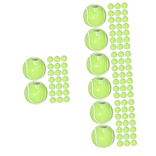 4 Sätze Tennisperlen Diy Schmuckperlen Für Armbänder Schlüsselanhänger Und Bastelprojekte Hochwertige Farbechte Sportperlen Für Handarbeiten 50 Stück * 4 von OSALADI