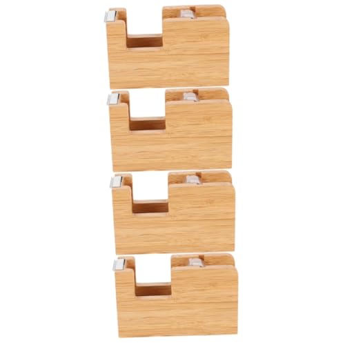 4 Stück Klebebandspender für Schreibtisch Tischabroller für Klebeband Praktischer Tape Cutter für Büro und Zuhause Design und Hohe Zuverlässigkeit 4 Stück Klebebandspender für Schreibtisch Tischabroller für Klebeband Praktischer Tape Cutter für Büro und Zuhause Design und Hohe Zuverlässigkeit von OSALADI