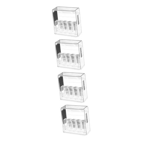 4 Stück Manueller Bleistiftspitzer mit Löchern Kompakter Anspitzer für Kreative Form für Schule Büro und Zuhause Langlebig 4 Stück Manueller Bleistiftspitzer mit Löchern Kompakter Anspitzer für Kreative Form für Schule Büro und Zuhause Langlebig von OSALADI