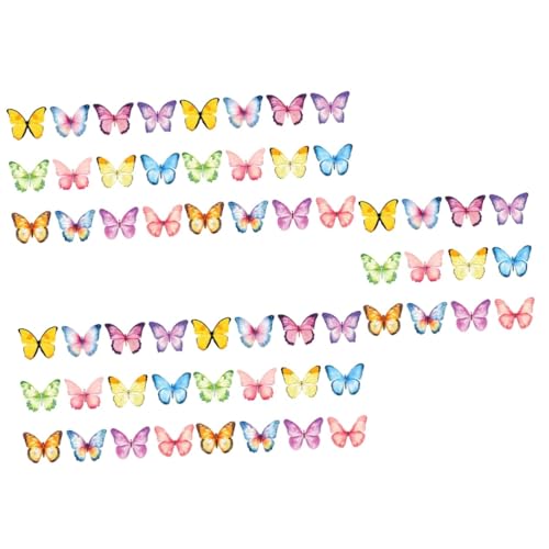 5 Sätze Aquarell Schmetterling Haftnotizen Selbstklebende Notizblöcke Für Büro Und Zuhause Praktische Erinnerungsnotizen Für To Do Listen 12 Stück * 5 von OSALADI