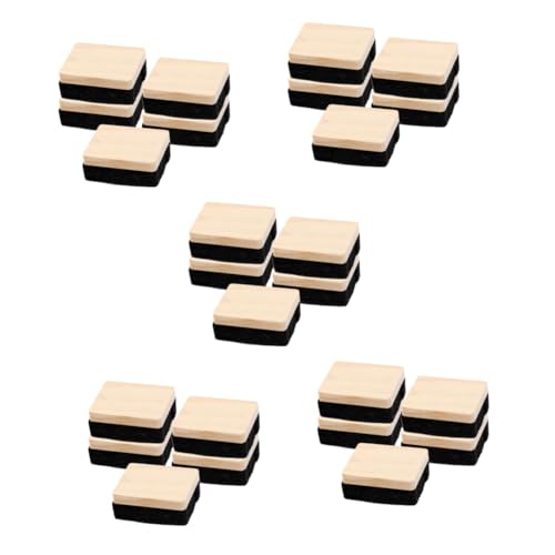 5 Sätze Holz Tafelradierer Kreidetafel Radiergummis Für Schule Und Büro Langlebig Und Sicher Für Lehrer Und Effizienter Tafelreiniger 5 Stücke * 5 5 Sätze Holz Tafelradierer Kreidetafel Radiergummis Für Schule Und Büro Langlebig Und Sicher Für Lehrer Und Effizienter Tafelreiniger 5 Stücke * 5 von OSALADI