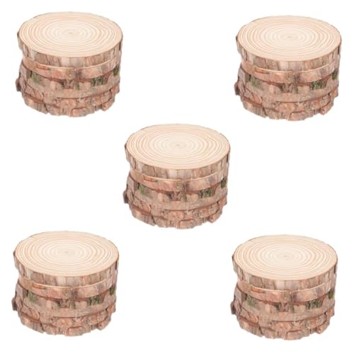 5 Sätze Naturholzscheiben Unbehandelte Runde Holzscheiben Für Diy Handwerk Dekoration Basteln Und Projekte 6 Stück * 5 5 Sätze Naturholzscheiben Unbehandelte Runde Holzscheiben Für Diy Handwerk Dekoration Basteln Und Projekte 6 Stück * 5 von OSALADI