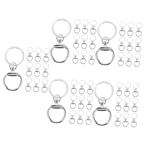 5 Sätze Schlüsselring Clips Praktische Diy Schlüsselanhänger Mit Federmechanismus Leicht Und Tragbar Zur Schlüsselorganisation Für Bastelprojekte 10 Stück * 5 5 Sätze Schlüsselring Clips Praktische Diy Schlüsselanhänger Mit Federmechanismus Leicht Und Tragbar Zur Schlüsselorganisation Für Bastelprojekte 10 Stück * 5 von OSALADI