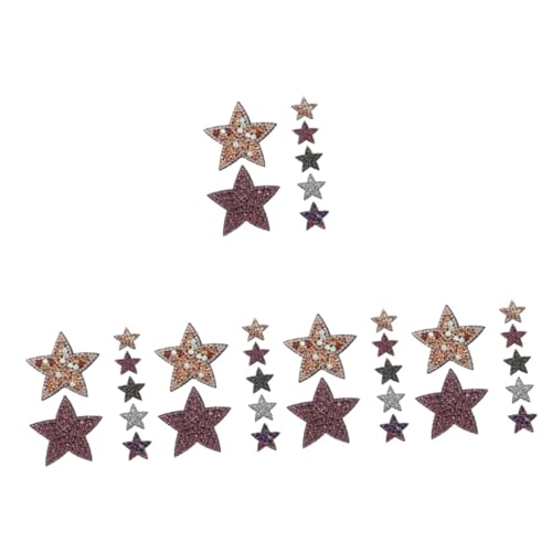 5 Sätze Stern Patches Zum Aufbügeln Diy Dekoration Für Kleidung Taschen Und Hüte Für Bastelprojekte Und Reparaturen 10 Stück * 5 5 Sätze Stern Patches Zum Aufbügeln Diy Dekoration Für Kleidung Taschen Und Hüte Für Bastelprojekte Und Reparaturen 10 Stück * 5 von OSALADI