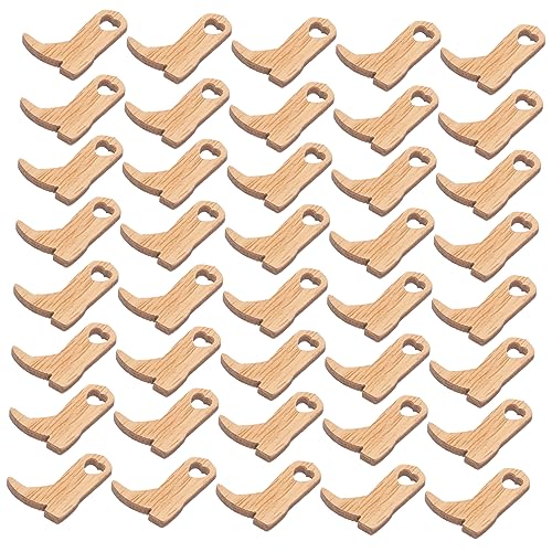 50 Stück Mini Holz Stiefel Anhänger Unvollendete Holzverzierungen für Hochzeitsdekoration Bastelbedarf und Rustikale Zuhause Dekoration 50 Stück Mini Holz Stiefel Anhänger Unvollendete Holzverzierungen für Hochzeitsdekoration Bastelbedarf und Rustikale Zuhause Dekoration von OSALADI