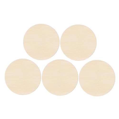 5Stücke Unbehandelte Holzkreise Runde Holzplatten für Bastelarbeiten Malerei DIY Projekte Graffiti Boards für Schulprojekte und Türhänger 5Stücke Unbehandelte Holzkreise Runde Holzplatten für Bastelarbeiten Malerei DIY Projekte Graffiti Boards für Schulprojekte und Türhänger von OSALADI