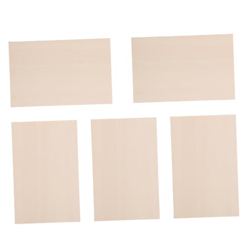 5Stücke Unbehandelte Holzplatten für DIY Natürliche Basswood Blöcke Glatte Oberflächen für Bastelprojekte Handwerk und Dekoration 5Stücke Unbehandelte Holzplatten für DIY Natürliche Basswood Blöcke Glatte Oberflächen für Bastelprojekte Handwerk und Dekoration von OSALADI