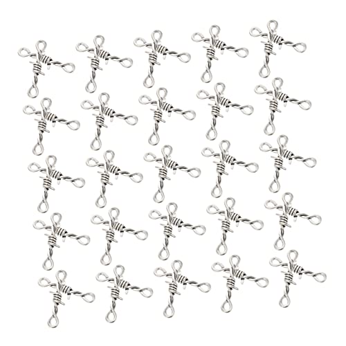 60Stücke DIY Schmuckanhänger Vielseitige Dekoration für Armbänder und Zubehörteile für Schmuckherstellung Glänzende und Designs von OSALADI