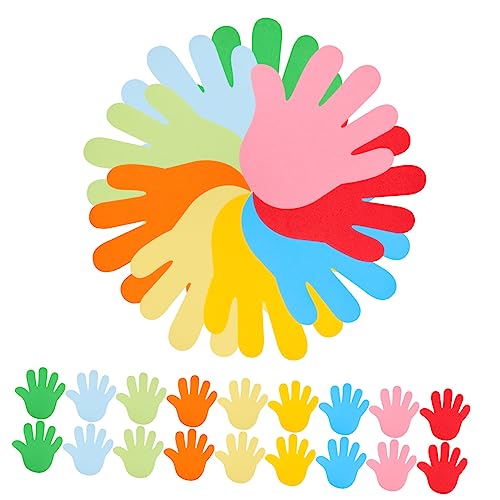 72 Stück Papierschnitt Ausschnitte für Klassenzimmerdekoration Handabdruck Formen für Diy Projekte und Bastelarbeiten Dekorative Schulwandgestaltung und Ansprechend 72 Stück Papierschnitt Ausschnitte für Klassenzimmerdekoration Handabdruck Formen für Diy Projekte und Bastelarbeiten Dekorative Schulwandgestaltung und Ansprechend von OSALADI