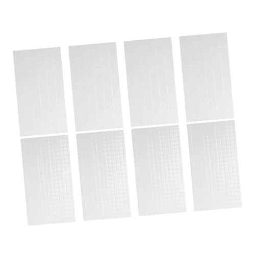 8 Blatt Doppelseitige Klebeflächen für Bastelprojekte Starke Schaumstoffquadrate Vielseitige Anwendung für Scrapbooking Büro und Schule von OSALADI