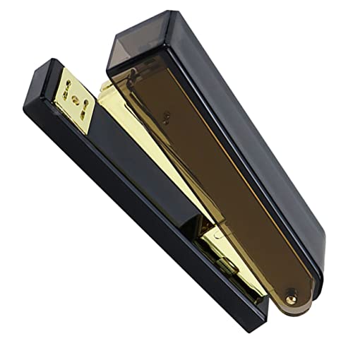 Acryl Heftgerät für Büro und Schule Kreativer Dekorativer Büro Stapler mit Hochwertigem Mechanismus für Standardheftklammern und Platzsparend von OSALADI