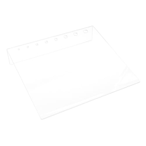 Acryl Malbrett und Schreibbrett Wasserdichtes Transparentes Schräges Design für Unterwegs Vielseitig Einsetzbar Malpalette Schreibunterlage und Tablet von OSALADI