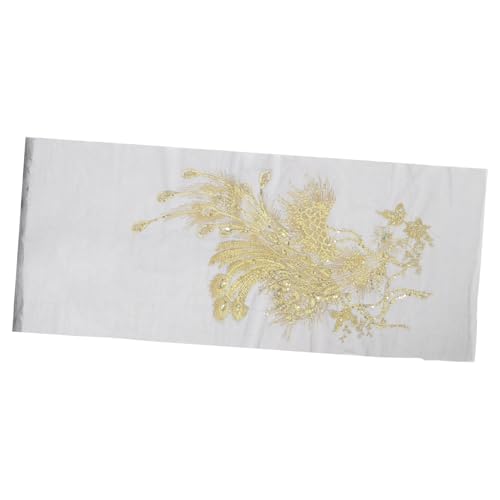 Bestickter Patches Aufnäher mit Pailletten für Kleidung Diy Applikationen Netzstoff Vielseitige Dekoration für Kleidung Hüte Bestickter Patches Aufnäher mit Pailletten für Kleidung Diy Applikationen Netzstoff Vielseitige Dekoration für Kleidung Hüte von OSALADI